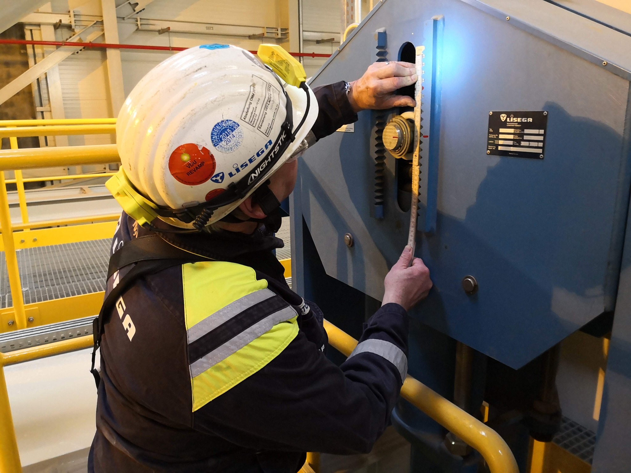 Kontrola zamocowania LISEGA